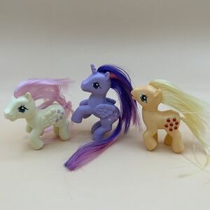 My Little Pony  Retro Lot Of 3 Ponies 3" Figure 2019